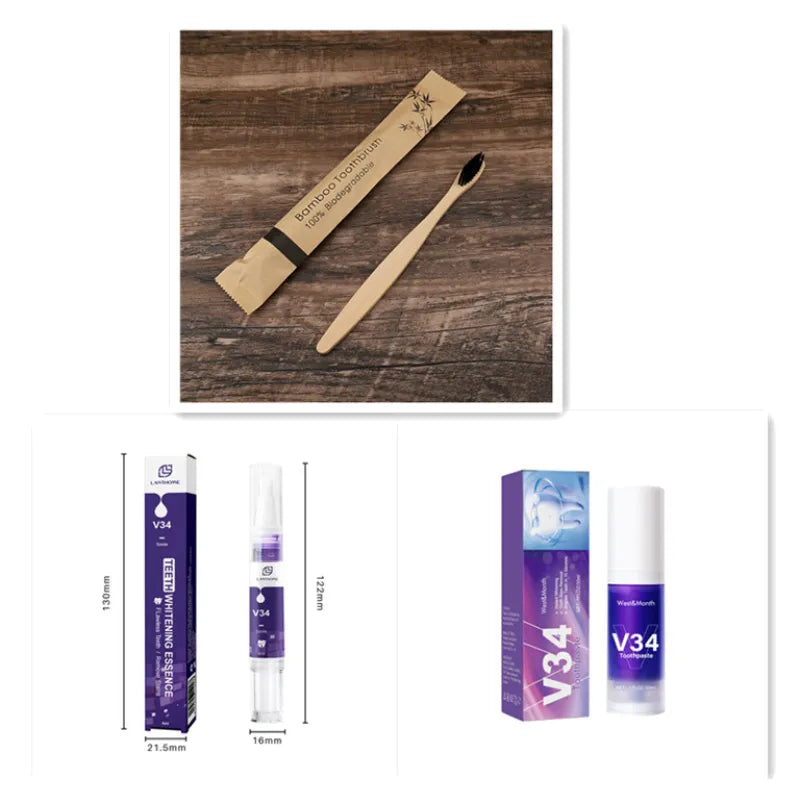V34 Colour Corrector Whitening Mousse