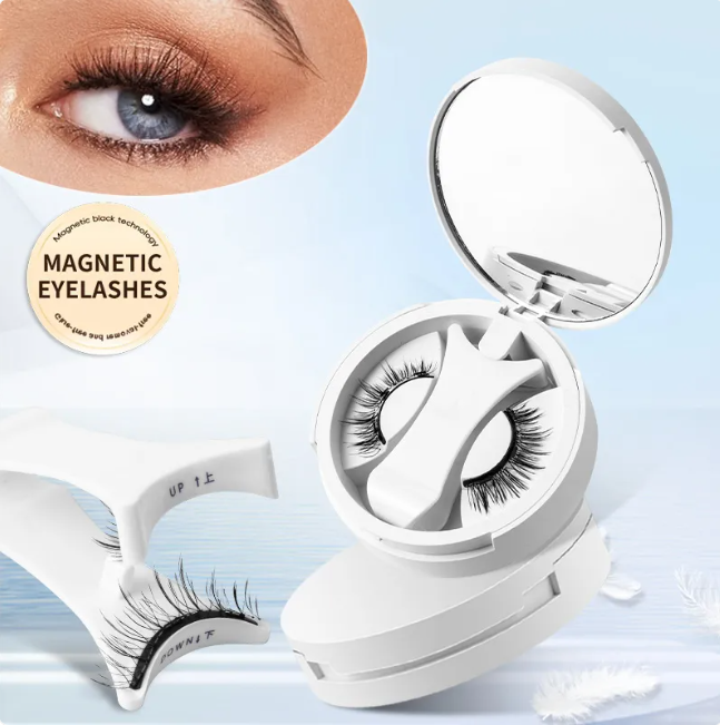 Magnetic Eyelashes Set – No Glue Needed