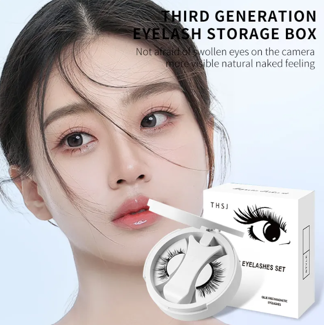 Magnetic Eyelashes Set – No Glue Needed