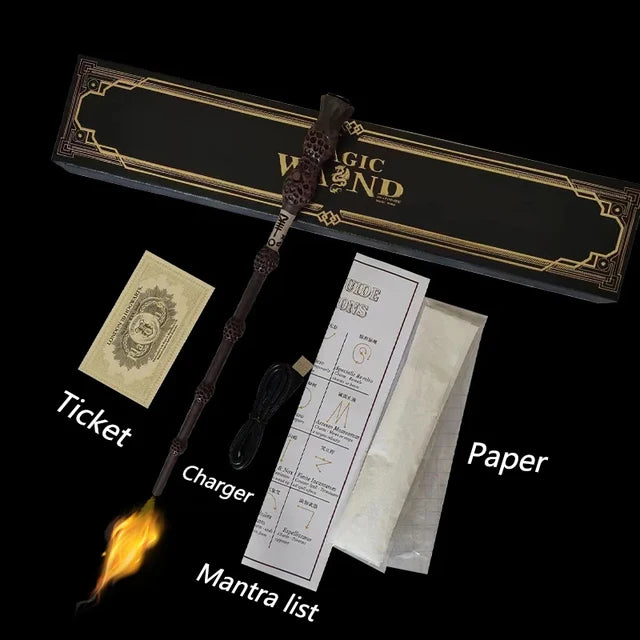 Fire-Breathing Magic Wand – Real Flame Effect