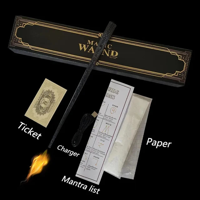 Fire-Breathing Magic Wand – Real Flame Effect
